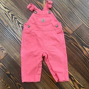 Baby girl Carhartt overalls